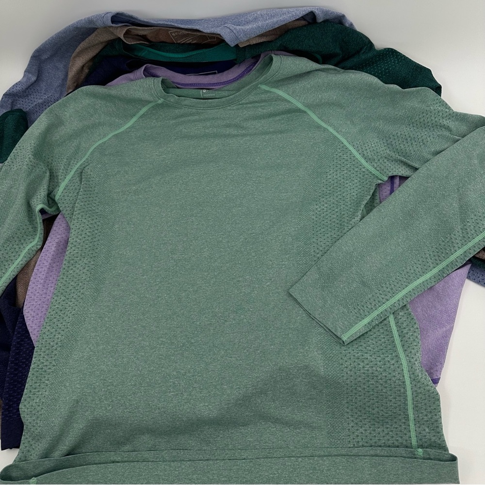 6 Figs Salta Seamless long sleeve underscrub tops 2XL